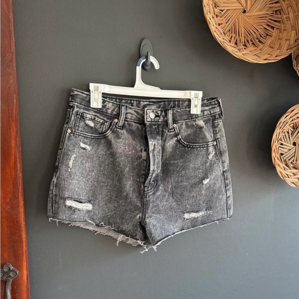 Wild Fable Black Distressed Jean Shorts